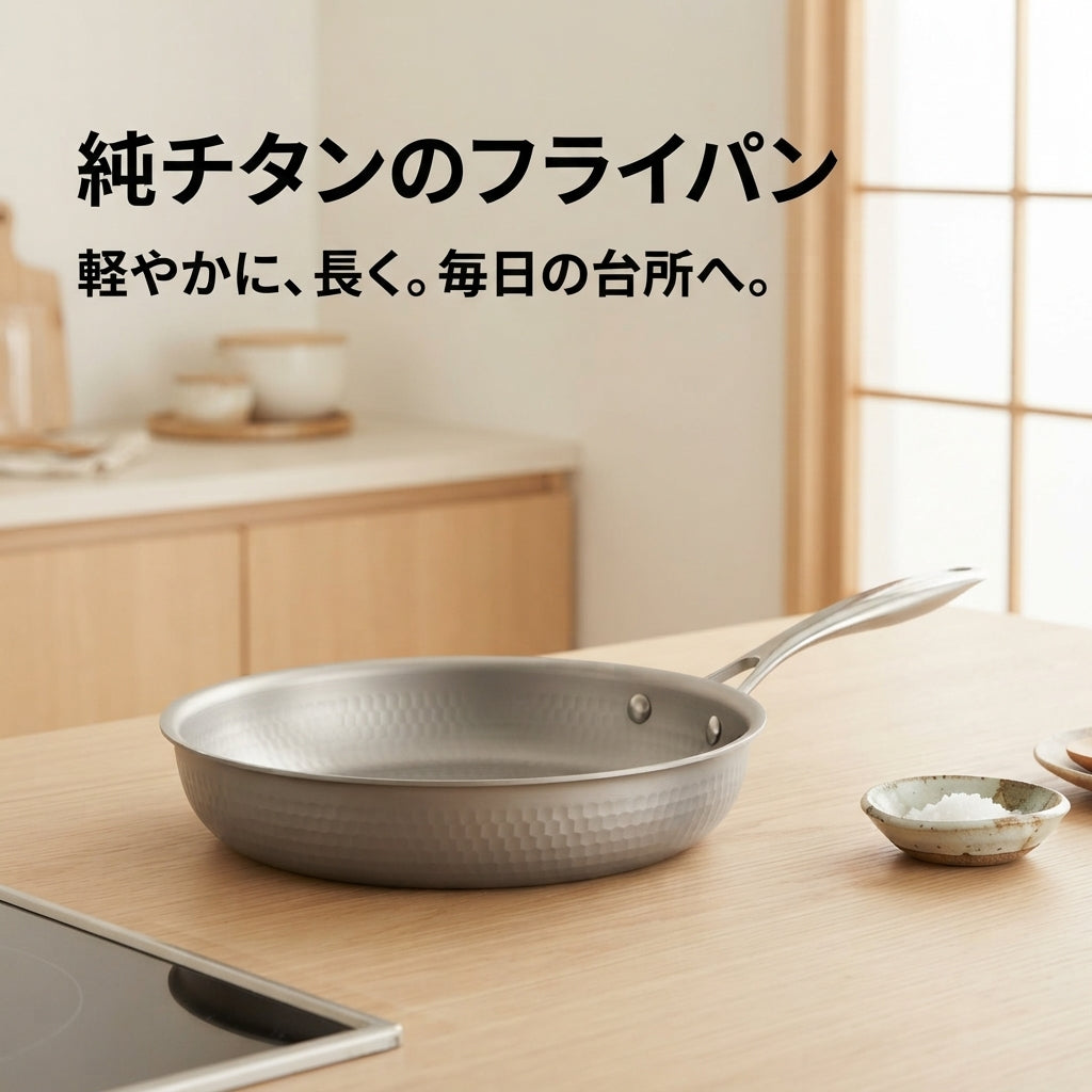 Suma 純チタンフライパン