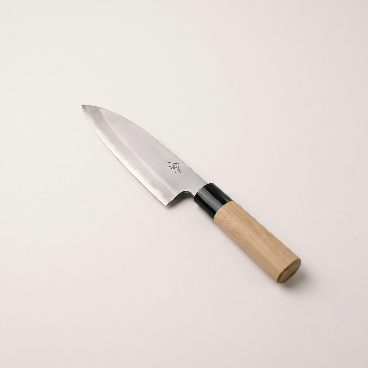 Suma 出刃包丁 165mm 片刃 木製ハンドル